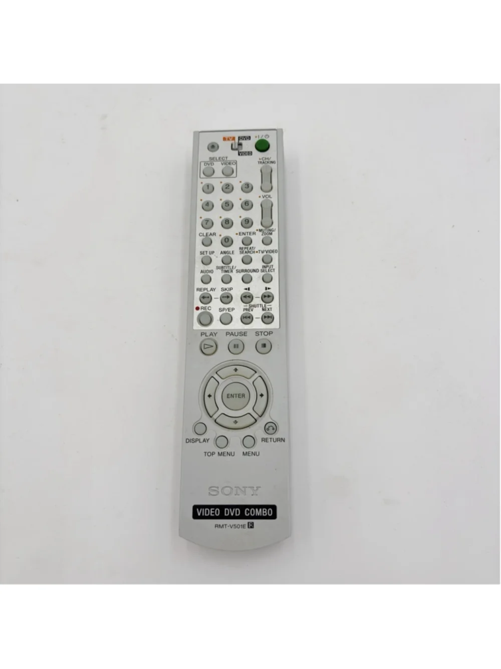 RMT-V501E Sony Video/DVD Combo Remote in Grey